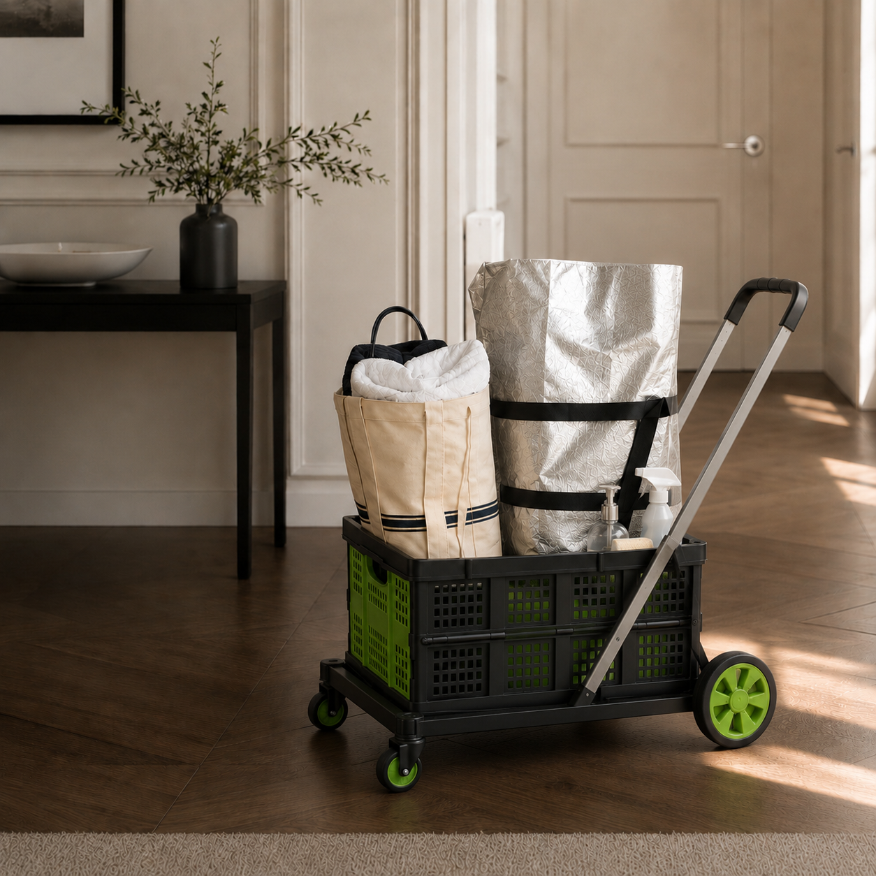 Carrinho de Compras Dobrável e Portátil - Flexycart