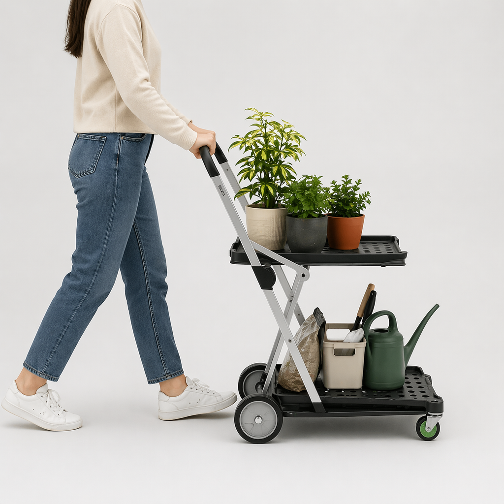 Carrinho de Compras Dobrável e Portátil - Flexycart