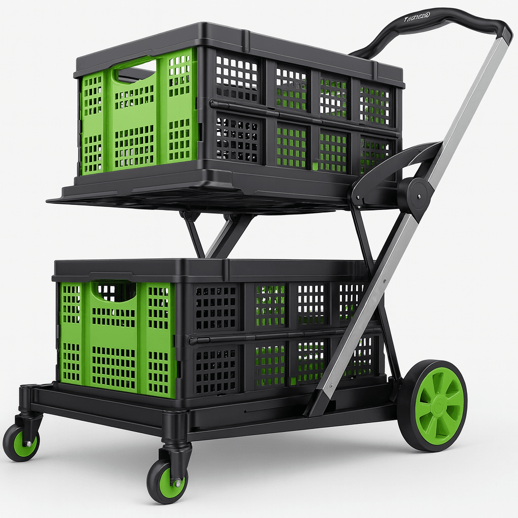 Carrinho de Compras Dobrável e Portátil - Flexycart