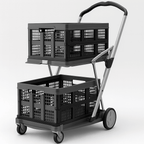 Carrinho de Compras Dobrável e Portátil - Flexycart