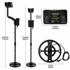 Detector de Metais e Pedras Preciosas Profissional