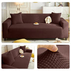 Capa Sofá Retrátil Semi Impermeável - Tecido Jacquard